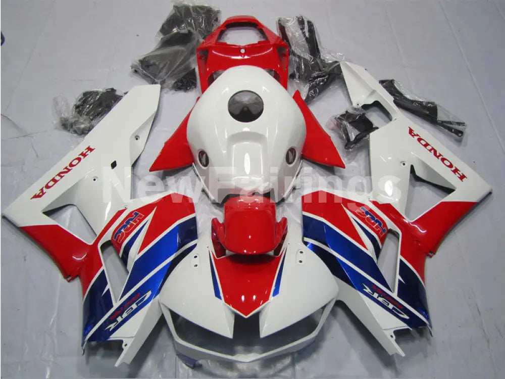 Red and White Blue HRC - CBR600RR 13-23 Fairing Kit