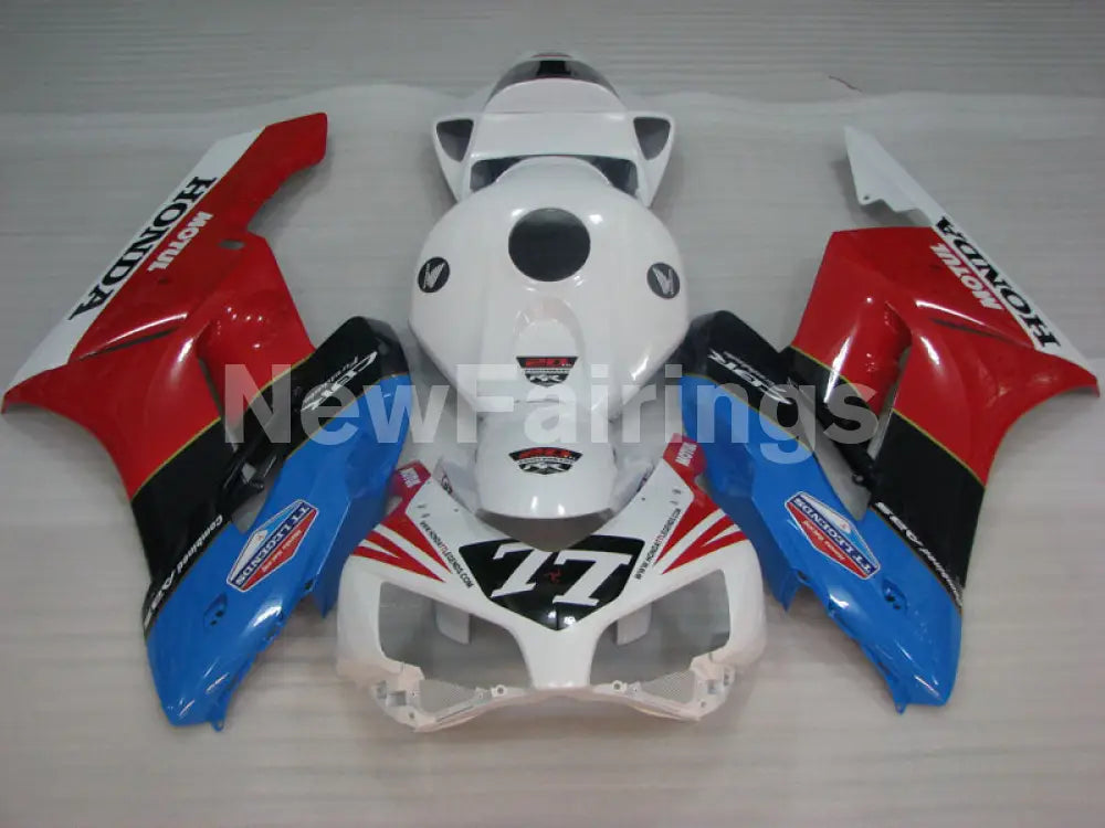 Red and White Blue MOTUL - CBR1000RR 04-05 Fairing Kit
