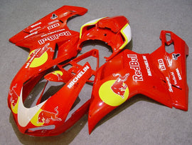 Red and White Red Bull - Ducati 848/1098/1198 07-11 Fairing Kit