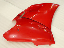Cargar imagen en el visor de la galería, Red and White No decals - Ducati 748/916/996/998 96-02 Fairing Kit (Single Passenger Seat)