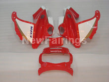 Cargar imagen en el visor de la galería, Red and White Factory Style - CBR600 F2 91-94 Fairing Kit