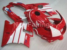 Cargar imagen en el visor de la galería, Red White Factory Style - CBR600 F2 91-94 Fairing Kit