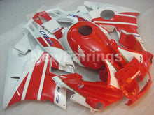 Cargar imagen en el visor de la galería, Red and White Factory Style - CBR600 F2 91-94 Fairing Kit