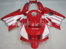 Cargar imagen en el visor de la galería, Red White Factory Style - CBR600 F2 91-94 Fairing Kit