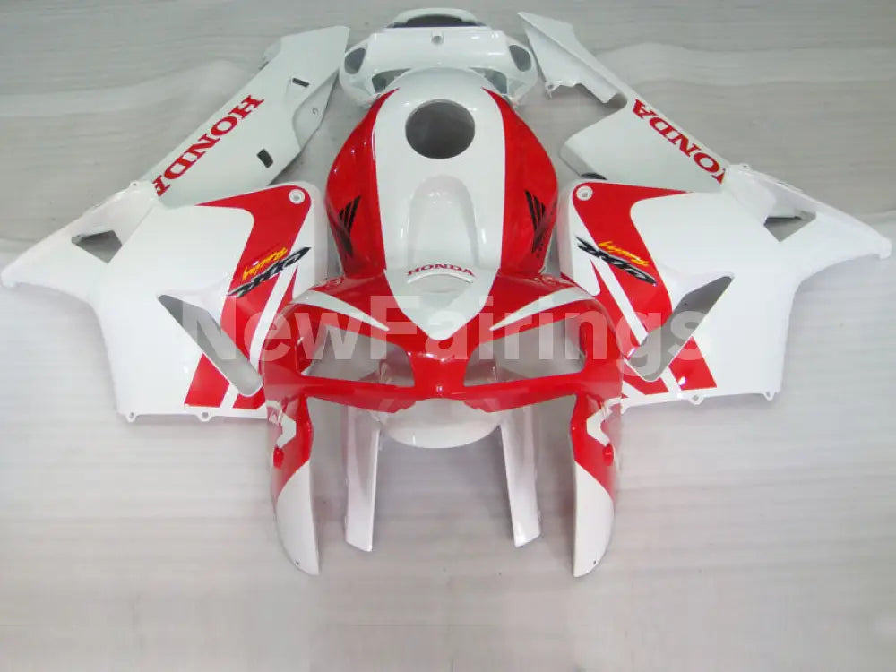 Red and White Factory Style - CBR600RR 05-06 Fairing Kit