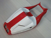 Cargar imagen en el visor de la galería, Red and White Factory Style - Ducati 748 96-02 Fairing Kit (Single Passenger Seat)