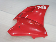 Cargar imagen en el visor de la galería, Red and White Factory Style - Ducati 748 96-02 Fairing Kit (Single Passenger Seat)