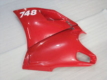 Cargar imagen en el visor de la galería, Red and White Factory Style - Ducati 748 96-02 Fairing Kit (Single Passenger Seat)