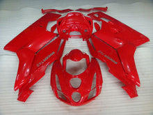 Cargar imagen en el visor de la galería, Red and White Factory Style - Ducati 749 03-04 Fairing Kit (Single Passenger Seat)