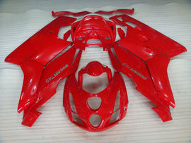 Red and White Factory Style - Ducati 749 03-04 Fairing Kit (Single Passenger Seat)