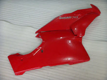 Cargar imagen en el visor de la galería, Red and White Factory Style - Ducati 749 03-04 Fairing Kit (Single Passenger Seat)