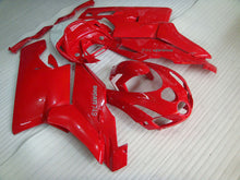 Cargar imagen en el visor de la galería, Red and White Factory Style - Ducati 749 03-04 Fairing Kit (Single Passenger Seat)