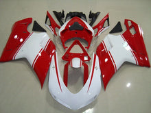 Cargar imagen en el visor de la galería, Red and White Factory Style - Ducati 848/1098/1198 07-11 Fairing Kit
