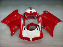 Cargar imagen en el visor de la galería, Red and White Factory Style - Ducati 996 96-02 Fairing Kit (Single Passenger Seat)