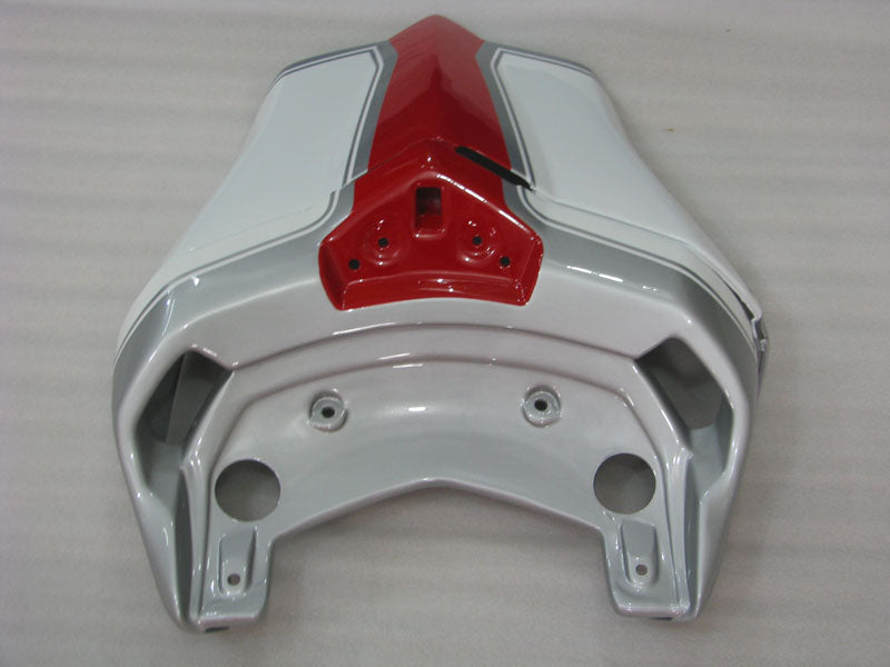Red and White Factory Style - Ducati 999 05-06 Fairing Kit (Single Passenger Seat)
