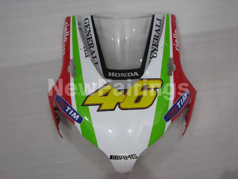 Red and White Green AMG - CBR1000RR 08-11 Fairing Kit
