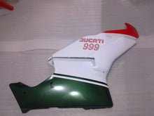 Cargar imagen en el visor de la galería, Red and White Green Factory Style - Ducati 999 03-04 Fairing Kit