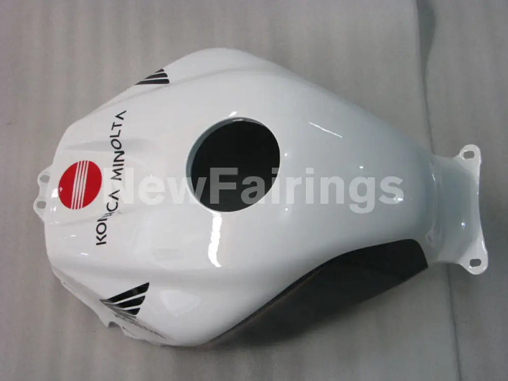 Red and White Konica Minolta - CBR600RR 05-06 Fairing Kit