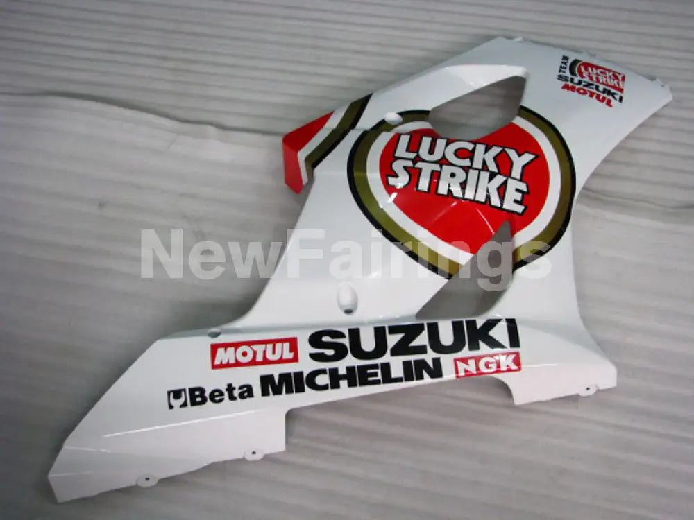 Red White Lucky Strike - GSX-R1000 03-04 Fairing Kit