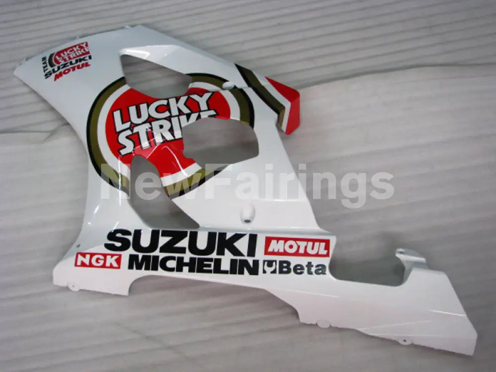 Red White Lucky Strike - GSX-R1000 03-04 Fairing Kit