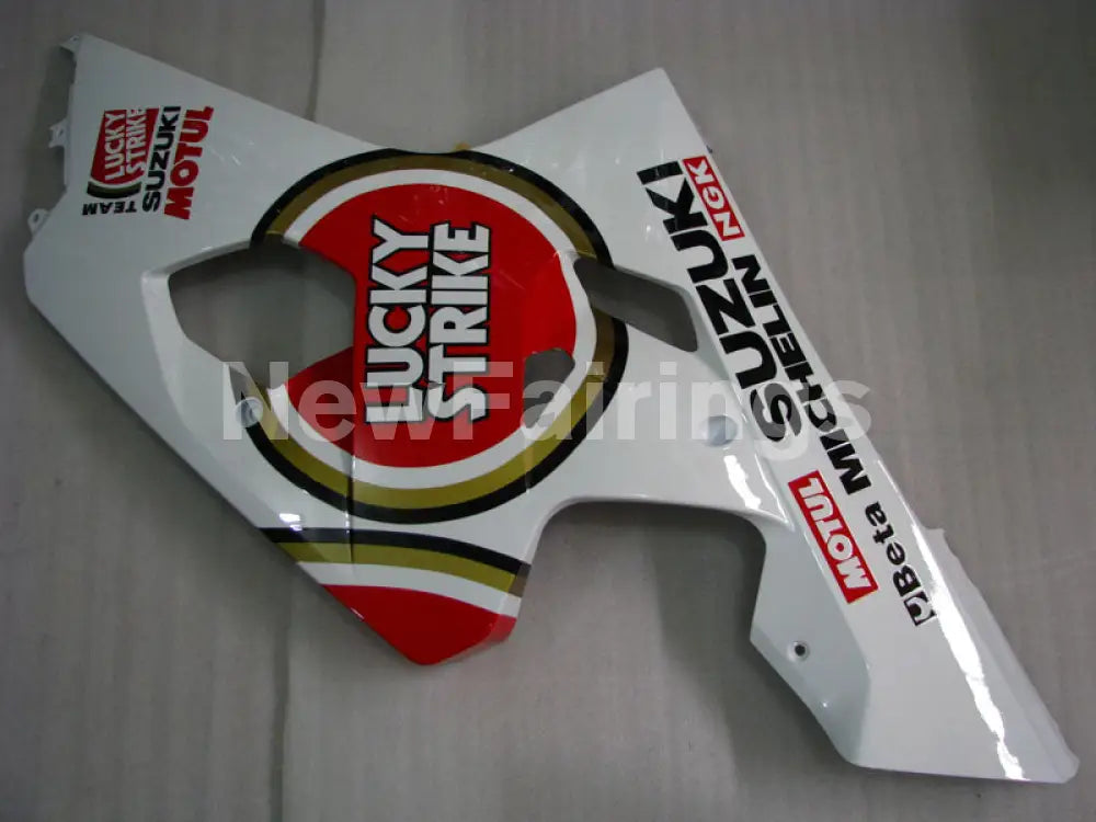 Red White Lucky Strike - GSX-R600 04-05 Fairing Kit