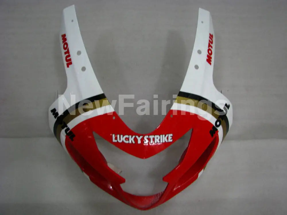 Red White Lucky Strike - GSX-R600 04-05 Fairing Kit