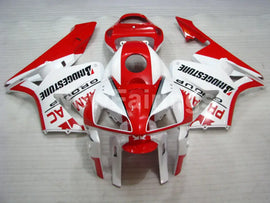 Red and White PRAMAC - CBR600RR 05-06 Fairing Kit