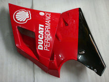 Cargar imagen en el visor de la galería, Red and White Shell - Ducati 748/916/996/998 96-02 Fairing Kit (Single Passenger Seat)