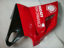 Cargar imagen en el visor de la galería, Red and White Shell - Ducati 748/916/996/998 96-02 Fairing Kit (Single Passenger Seat)