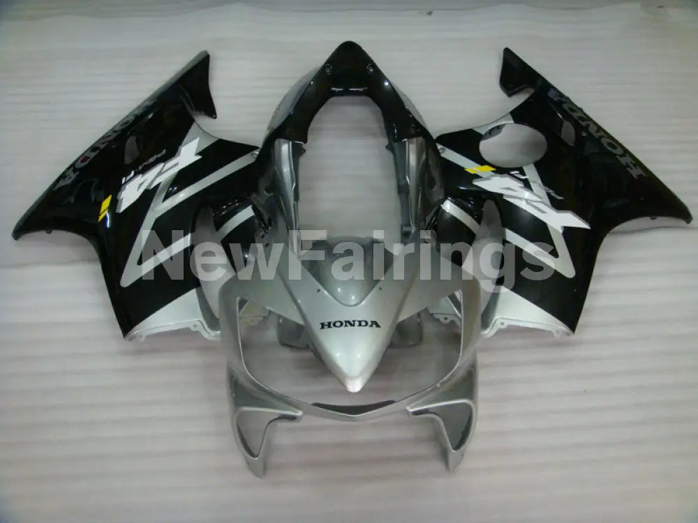 Silver and Black Factory Style - CBR600 F4i 04-06 Fairing Kit