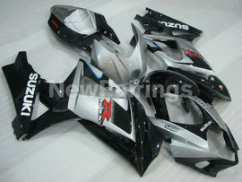 Silver and Black Factory Style - GSX-R1000 07-08 Fairing Kit