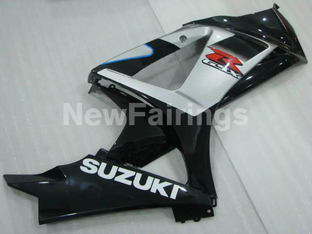 Silver and Black Factory Style - GSX-R1000 07-08 Fairing Kit