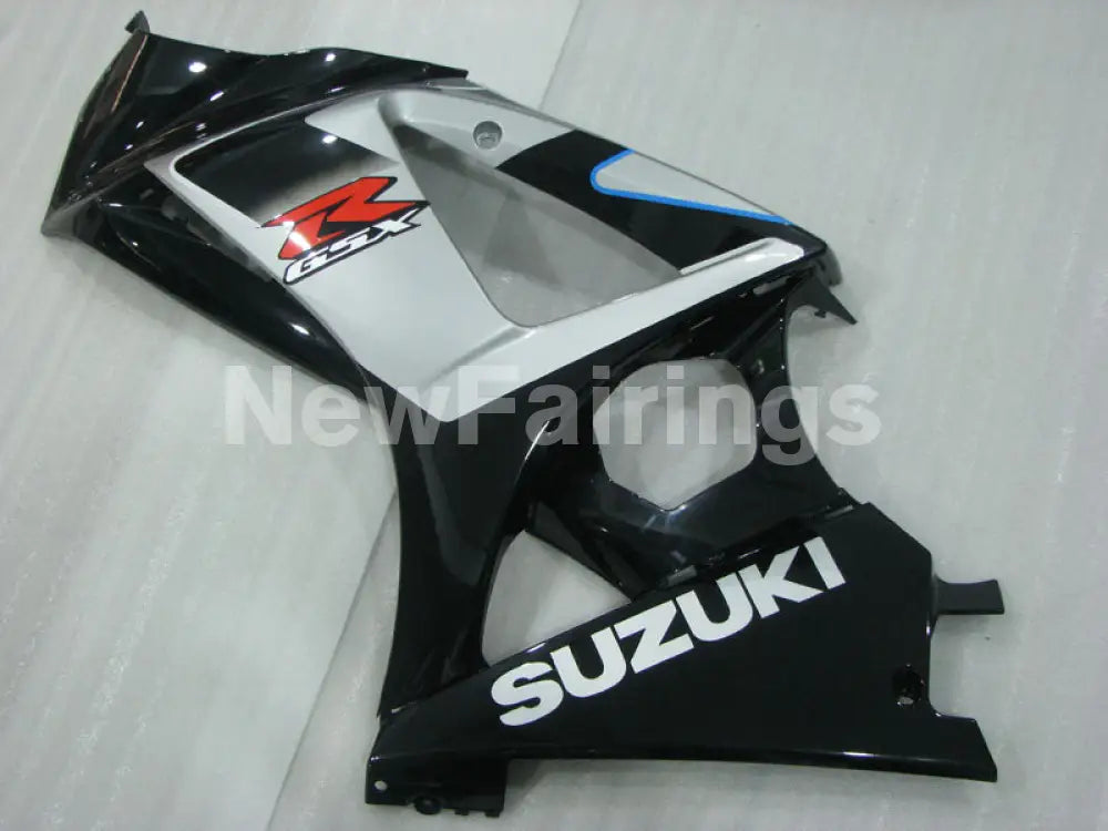 Silver and Black Factory Style - GSX-R1000 07-08 Fairing Kit