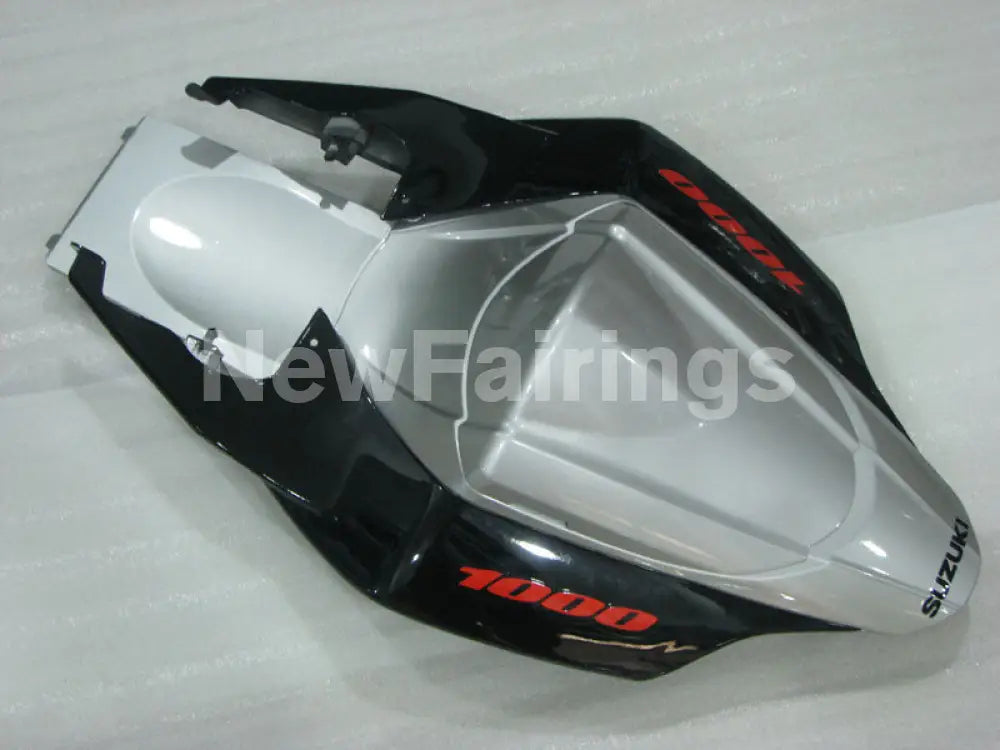 Silver and Black Factory Style - GSX-R1000 07-08 Fairing Kit