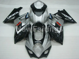 Silver and Black Factory Style - GSX-R1000 07-08 Fairing Kit