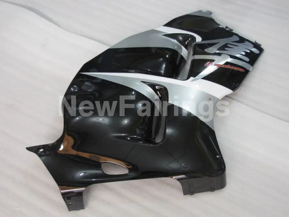 Silver and Black Factory Style - GSX1300R Hayabusa 99-07 Fairing Kit