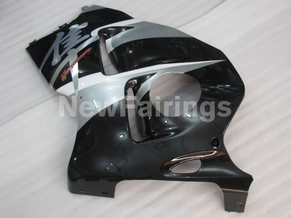 Silver and Black Factory Style - GSX1300R Hayabusa 99-07 Fairing Kit