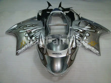 Cargar imagen en el visor de la galería, Silver and Black Flame - CBR 1100 XX 96-07 Fairing Kit