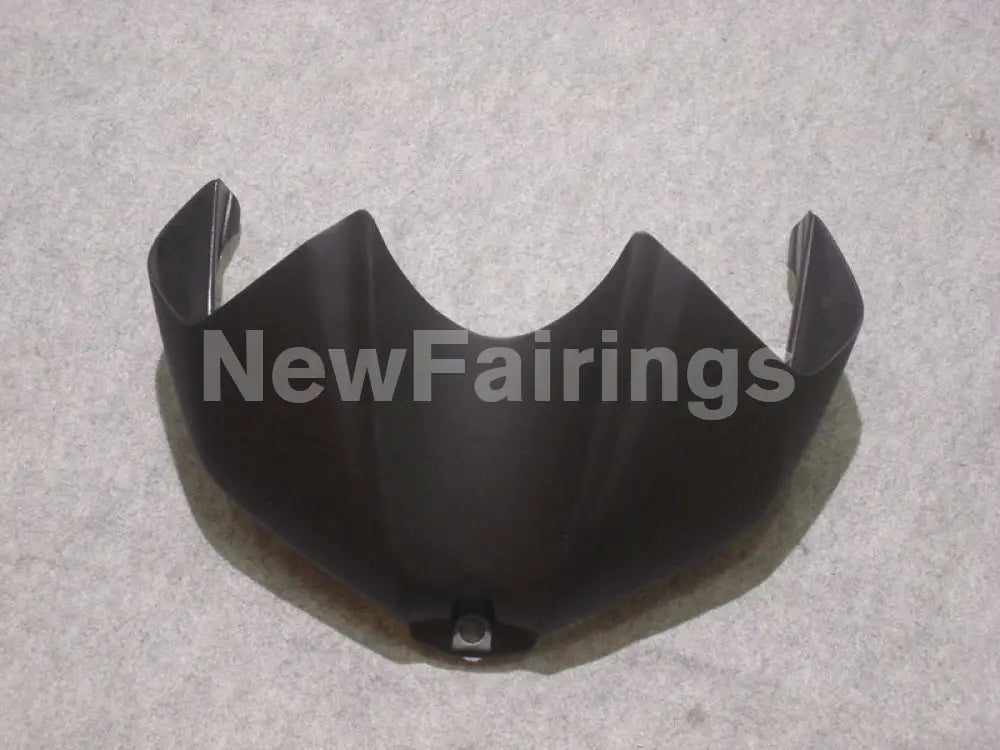 Silver and Black Matte Black Factory Style - YZF-R6 06-07 Fairing Kit