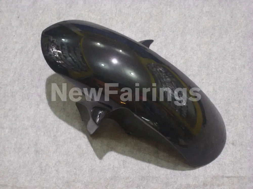 Silver and Black Matte Black Factory Style - YZF-R6 06-07 Fairing Kit