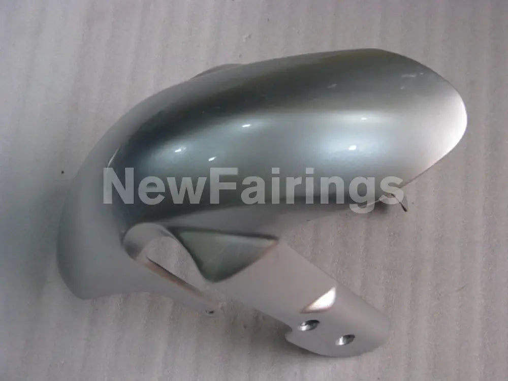 Silver and Green Black Factory Style - GSX-R1000 07-08 Fairing Kit