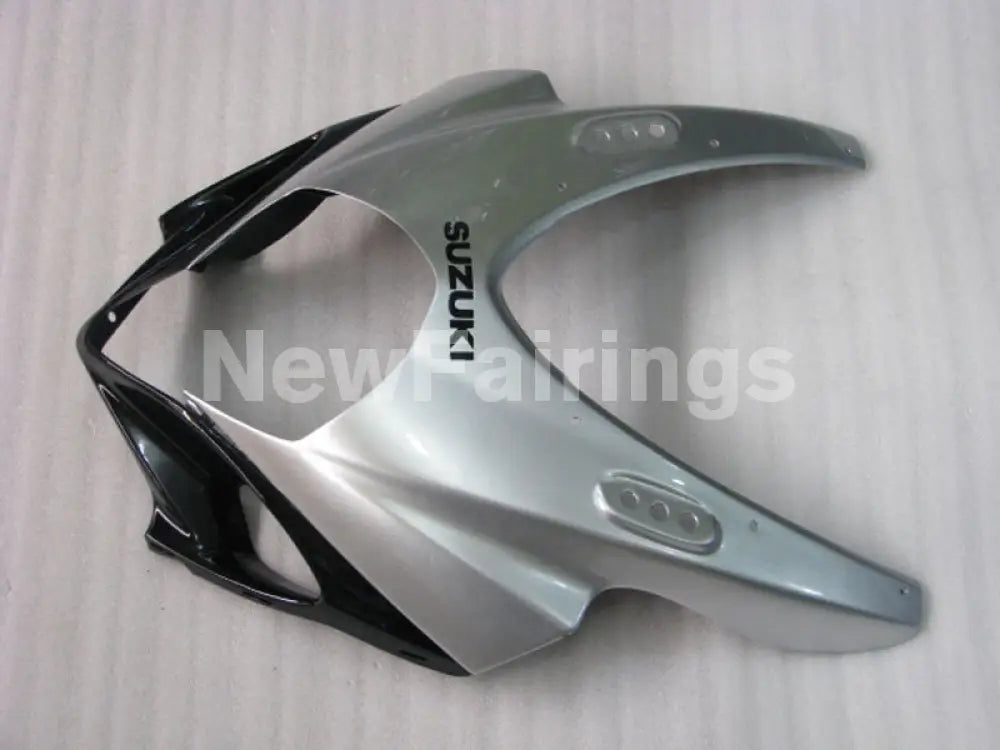 Silver and Green Black Factory Style - GSX-R1000 07-08 Fairing Kit