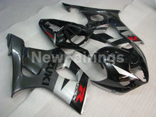 Cargar imagen en el visor de la galería, Silver and Grey Black Factory Style - GSX-R1000 03-04 Fairing Kit