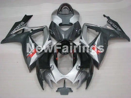 Silver and Grey Black Factory Style - GSX-R750 06-07 Fairing Kit