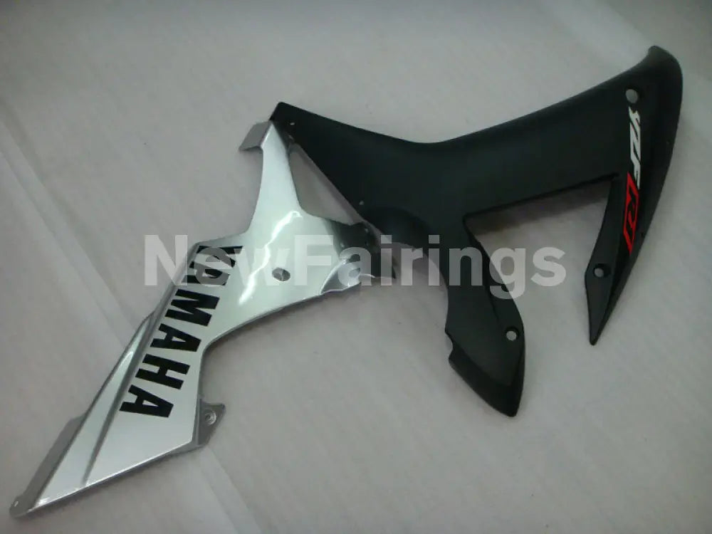 Silver and Matte Black Factory Style - YZF-R1 02-03 Fairing Kit