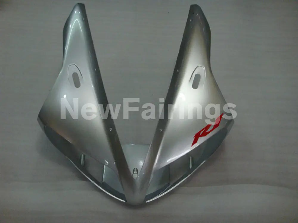 Silver and Matte Black Factory Style - YZF-R1 02-03 Fairing Kit