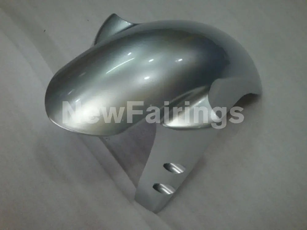 Silver and Matte Black Factory Style - YZF-R1 02-03 Fairing Kit