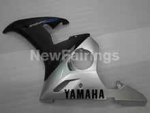 Cargar imagen en el visor de la galería, Silver and Matte Black Factory Style - YZF-R6 03-04 Fairing Kit