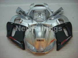 Silver and Matte Black Factory Style - YZF-R6 98-02 Fairing Kit