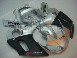 Silver and Matte Black Factory Style - YZF-R6 98-02 Fairing Kit
